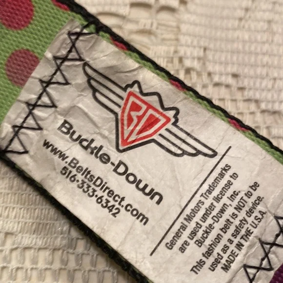 Rare belt Gir Invader Zim GM seatbelt adjustable - Picture 11 of 11